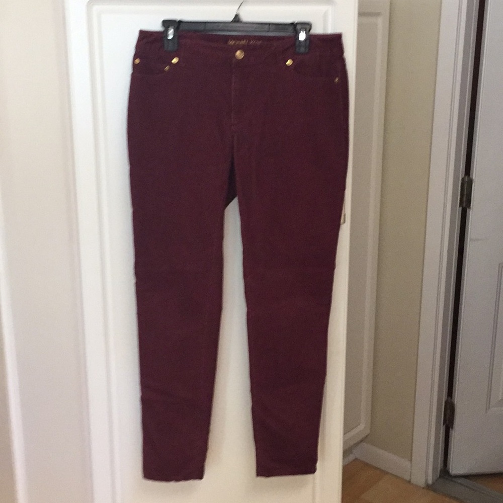 Maroon Michael Kors Pants - Like new!
